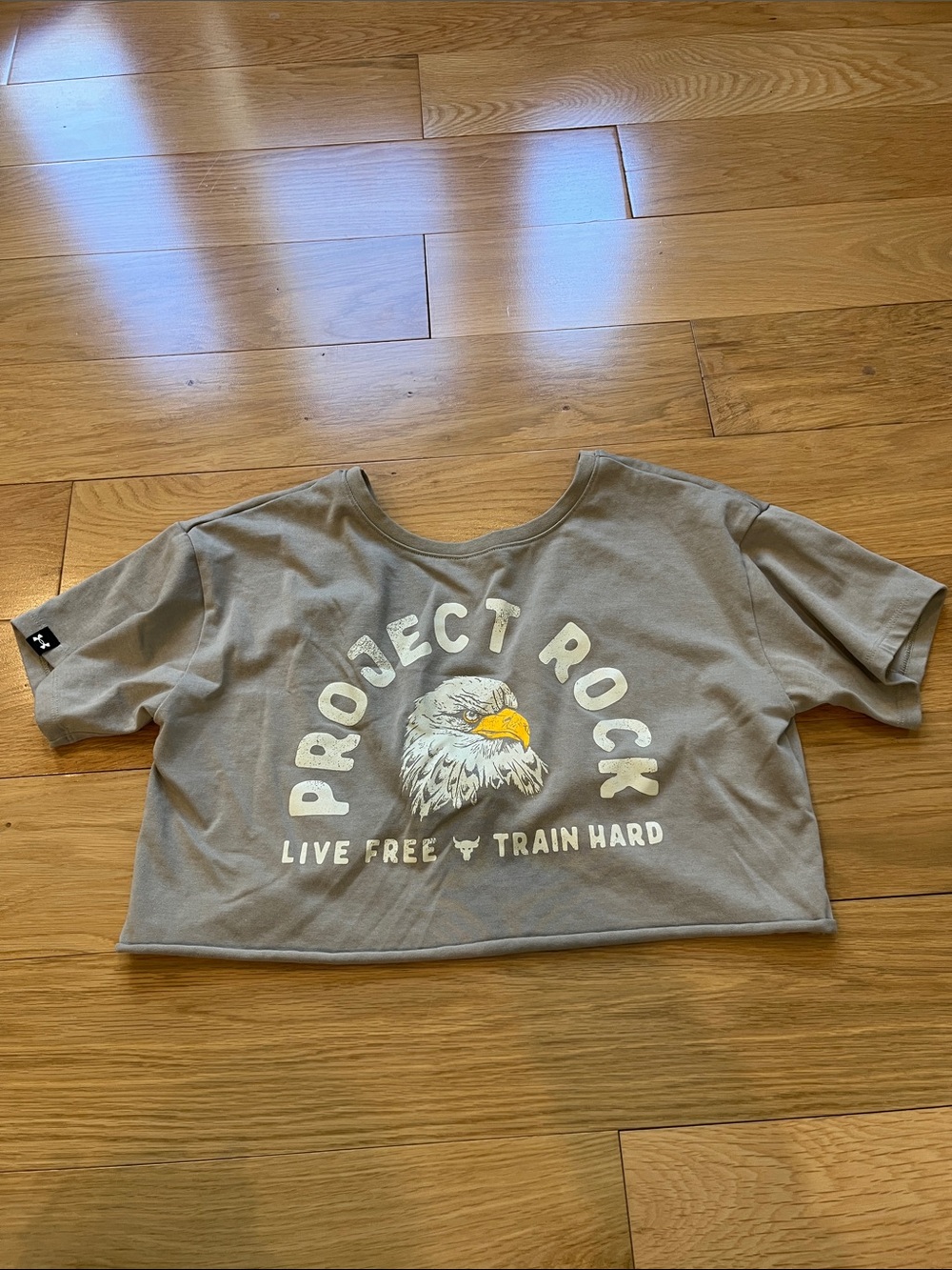 Project Rock Crop Twist Tee Under Armour